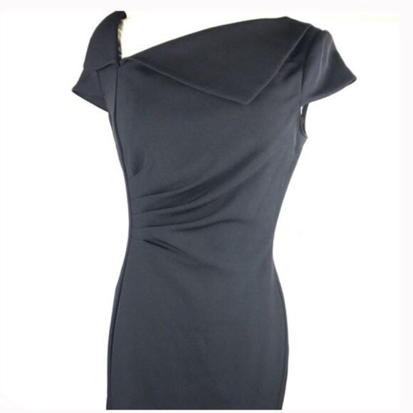 Tahari by Arthur S. Levine Asymmetric Cap dress - Picture 1 of 6